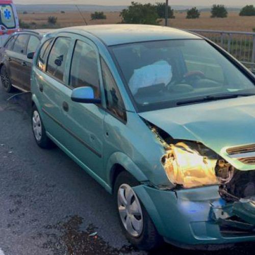 Accident rutier cu trei autoturisme în județul Botoșani