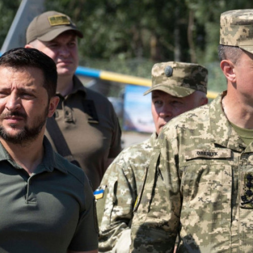 Președintele Ucrainei, Volodimir Zelenski, îl demite pe comandantul forțelor aeriene, Mikola Olesciuk