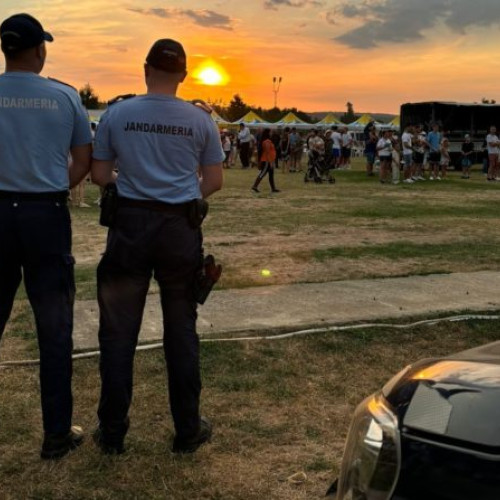 Jandarmii din Botoșani asigură ordinea publică la evenimentele din weekend