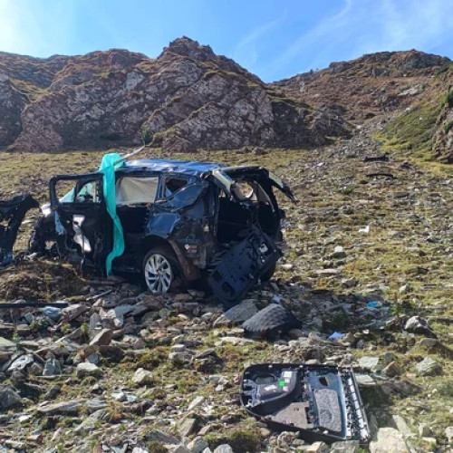 Accident tragic pe Transalpina: un bărbat găsit mort într-o prăpastie