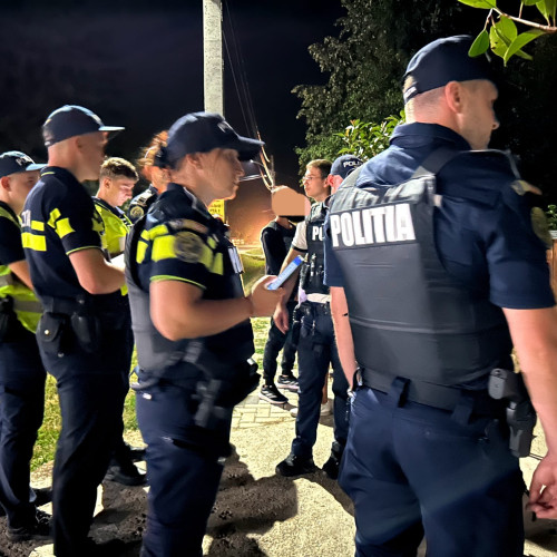 Acțiune a poliției pentru combaterea faptelor antisociale pe stradă