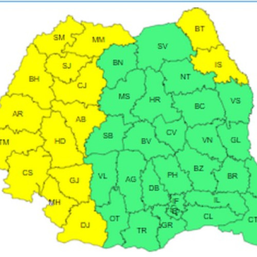 Meteorologii anunță Cod galben de caniculă în județul Botoșani