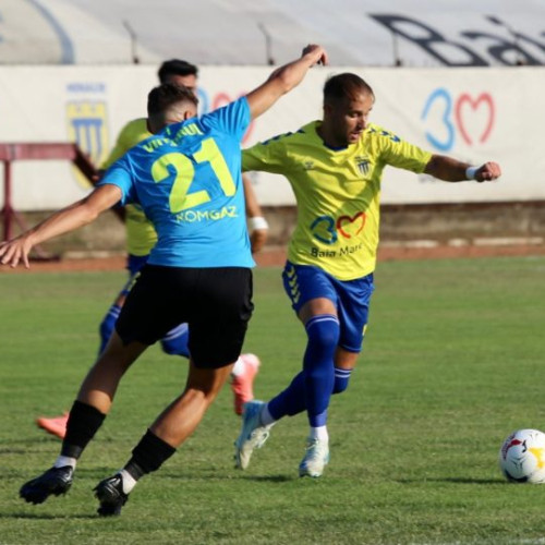 CS Minaur Baia Mare câștigă meciul cu Academia de Fotbal Viitorul Cluj-Napoca