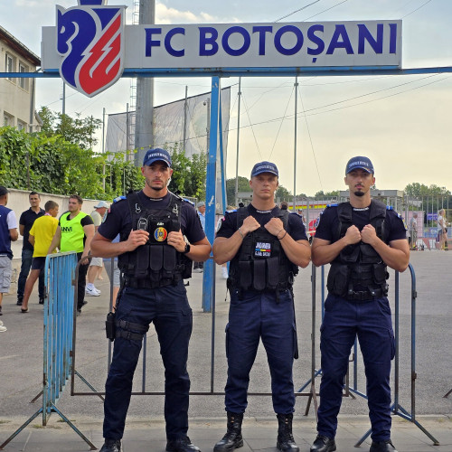 Măsuri sporite de securitate la meciul F.C. Botoșani – Petrolul Ploiești