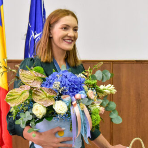 Adriana Adam, primul cetățean de onoare al județului Vaslui