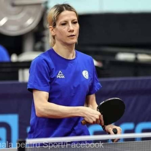 Camelia Ciripan domină competiția de para tenis de masă