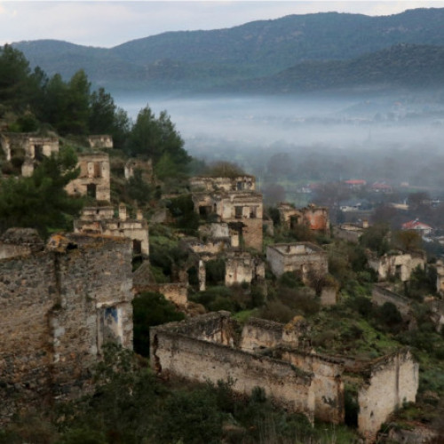 Kayakoy - orașul fantomă din Turcia, cu o istorie tragică