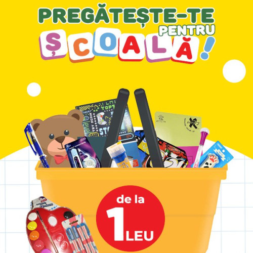 Aurora Multimarket te ajută să te pregătești pentru noul an școlar