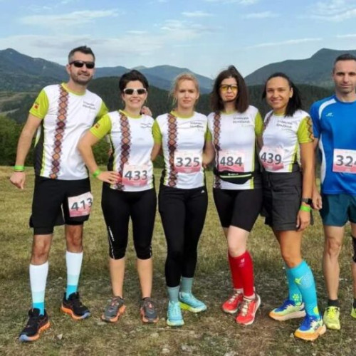 Polițiștii vrânceni, alături de participanți la "Vrancea Montana Run"