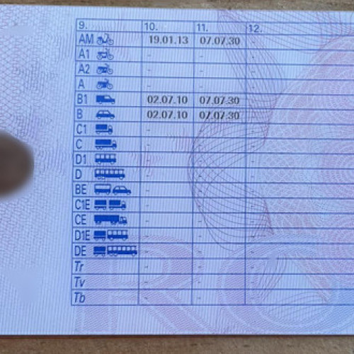 Permisele de conducere categoria B permit utilizarea motocicletelor A1 începând din august 2024