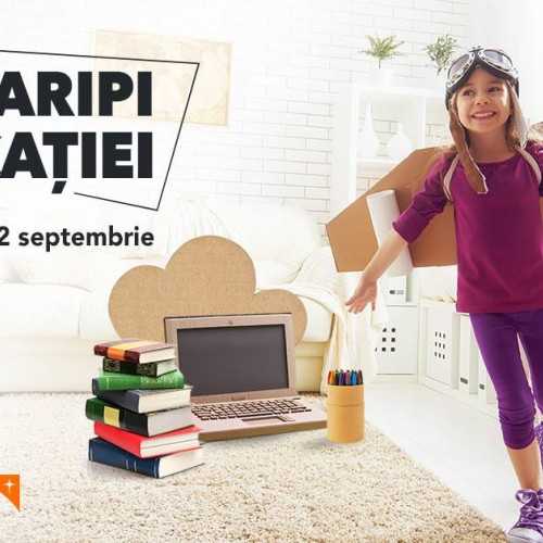 Shopping City Ploiești se alătură campaniei „Dăm aripi educației”