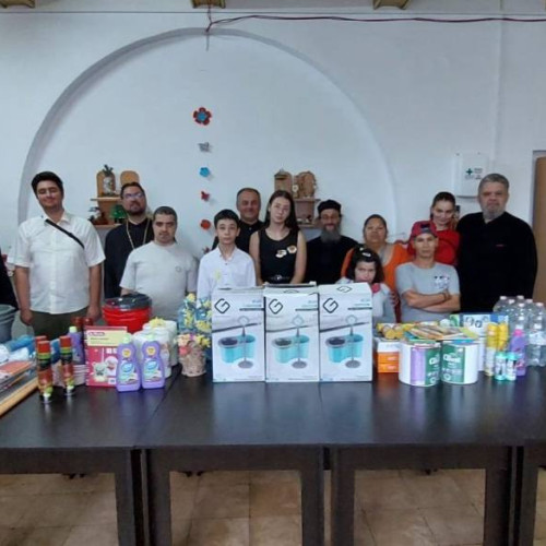 Acțiune filantropică la Centrul de zi „Floarea Speranței” din Pucioasa