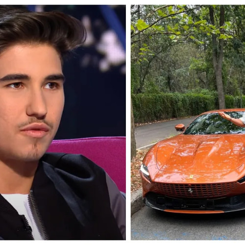 Sebastian Dobrincu își sărbătorește ziua de naștere cu un cadou de lux: un Ferrari de 500.000 de euro