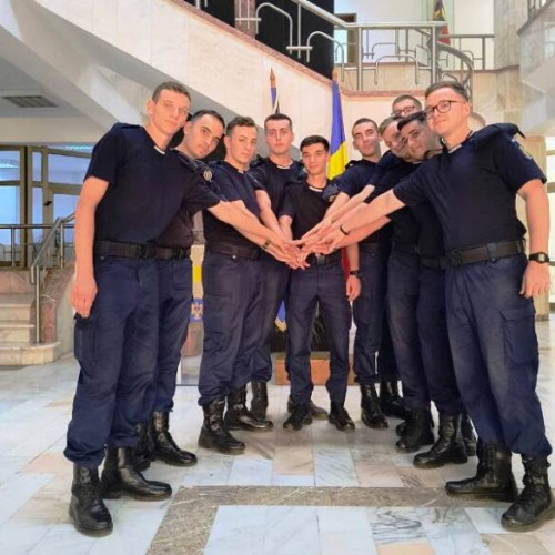 Primul stagiu de practică pentru elevii jandarmi la Inspectoratul de Jandarmi Judetean Vrancea
