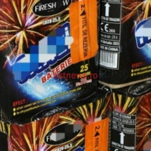 Percheziții la Zorleni: Peste 1.100 de kilograme de articole pirotehnice confiscate