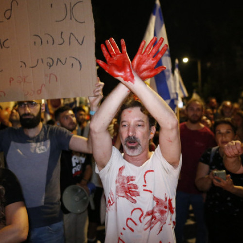 Proteste masive în Israel privind eliberarea ostaticilor din Gaza