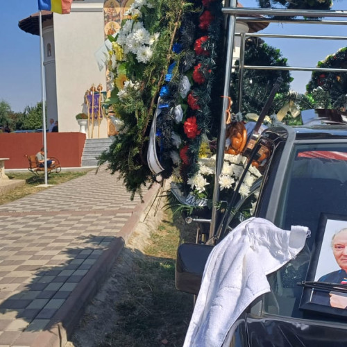 Omul de afaceri Petrica Beristeanu, condus pe ultimul drum