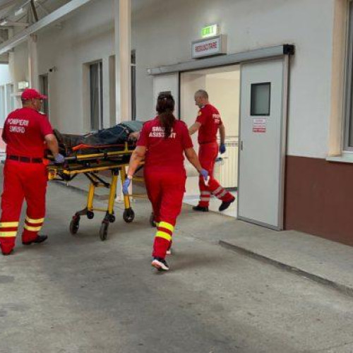 Accident grav la o vulcanizare din Botoșani