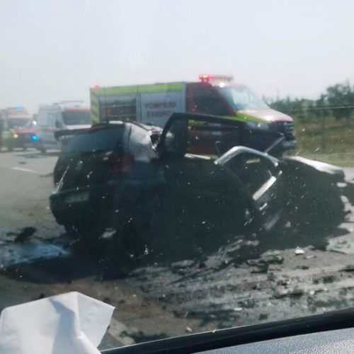 Accident devastator pe Drumul European 85, în Vrancea