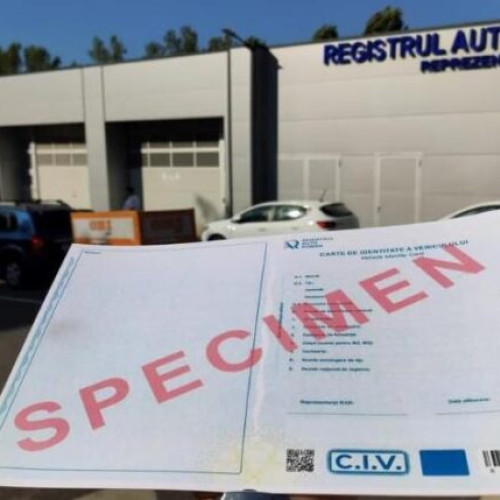 Cartea de Identitate a Vehiculului a primit un nou format