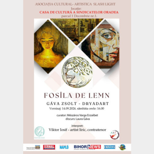 Iubitorii de artă sunt invitați la vernisajul expoziției "Wood Fusion" în Oradea