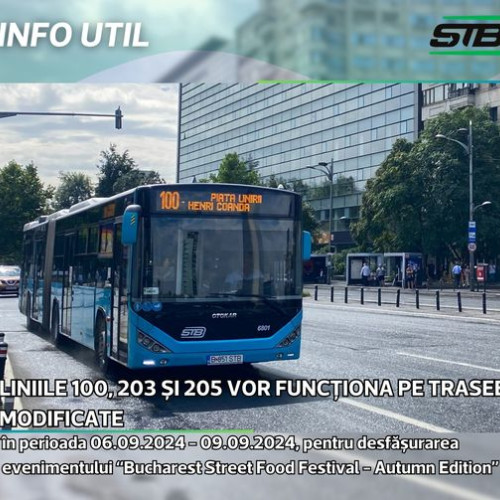 Restricții de circulație pe Șos. Kiseleff pentru Bucharest Street Food Festival