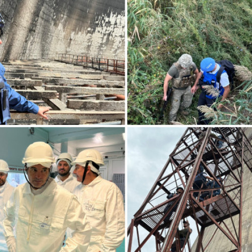 Rafael Grossi: turnul de racire de la centrala nucleara Zaporojie a fost grav avariat
