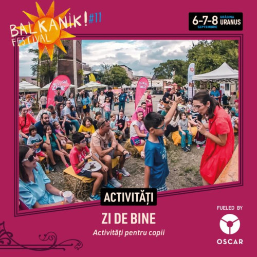 Balkanik Festival - Destinația Muzicii Mondiale, între 6 și 8 septembrie, la București