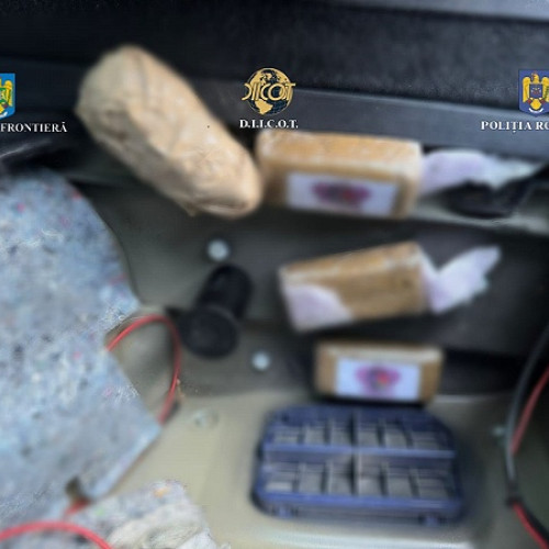 Captură de droguri la frontiera Satu Mare