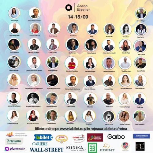 Arena Elevilor, un eveniment dedicat orientării în carieră, se desfășoară la București