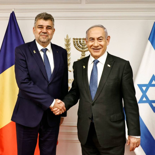 Marcel Ciolacu, în vizită oficială în Israel, reafirmă sprijinul României pentru dreptul la autoapărare al Israelului
