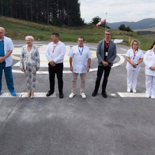 Heliportul de la Spitalul Judetean de Urgenta din Miercurea-Ciuc a salvat peste 50 de vieți în ultimul an