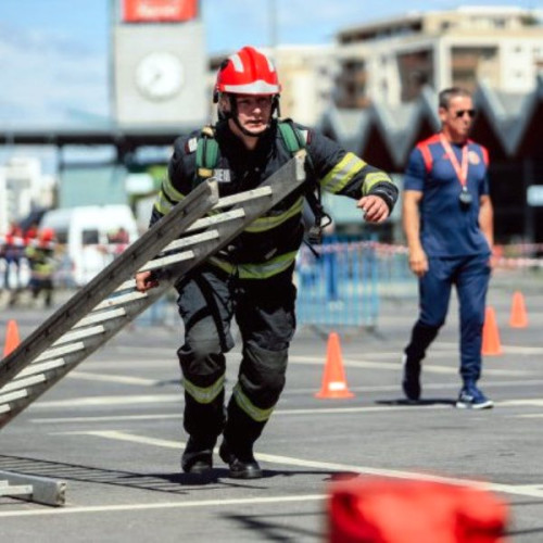 Pompierii din Vrancea sărbătoresc cu un concurs special