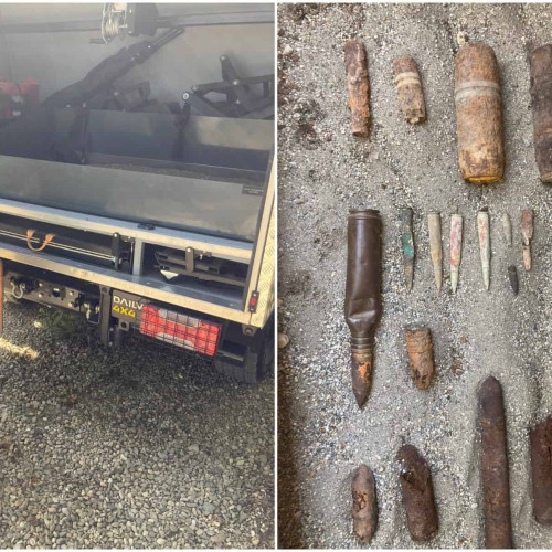 Proiectile neexplodate descoperite în Cugir