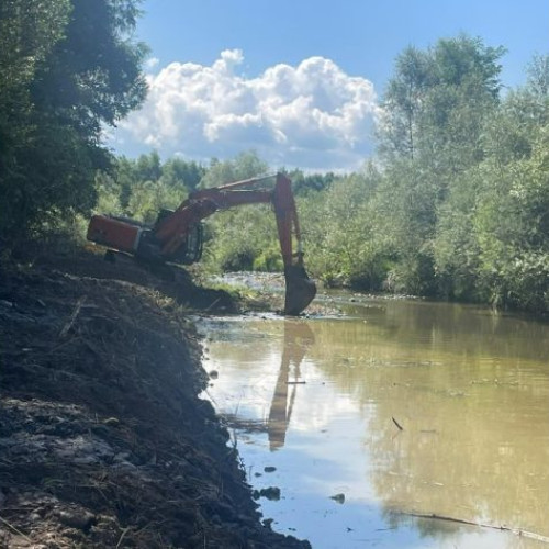 Intervenții pe râul Mara pentru prevenirea inundațiilor