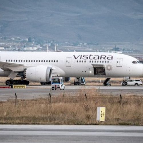 Aterizare de urgență a unui avion Vistara în Turcia din cauza unei alerte cu bombă