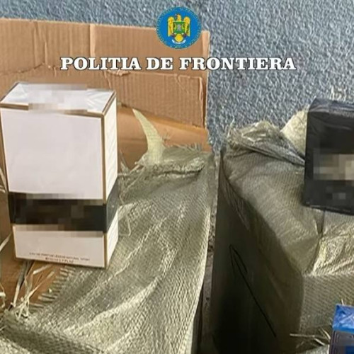 Descoperire de amploare la frontiera Bechet: 42.720 de parfumuri contrafăcute confiscate