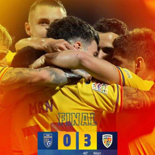 România învinge Kosovo la revenirea lui Mircea Lucescu