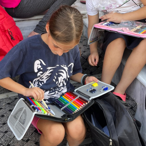 Programul „Hristos în școală” aduce bucurie copiilor din Protoieria Nicorești