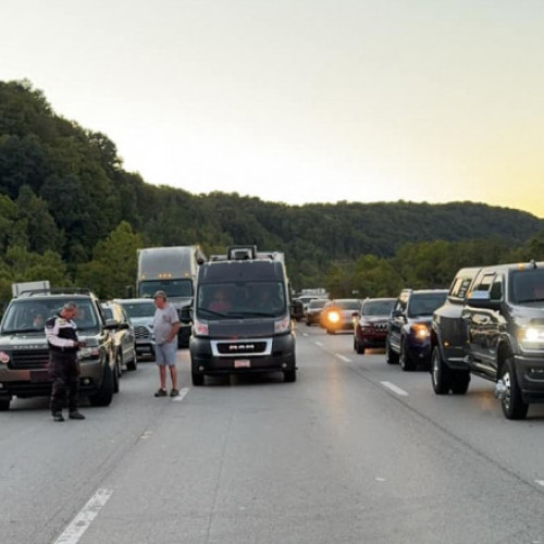 Incident armat pe autostrada I-75 în Kentucky