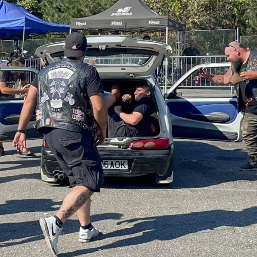 Câți motocicliști pot intra într-o "conservă" la Apulum Bike Fest?