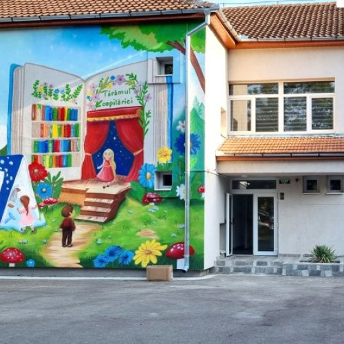 Redeschiderea celei mai mari grădinițe din Hunedoara, PP1, după modernizare