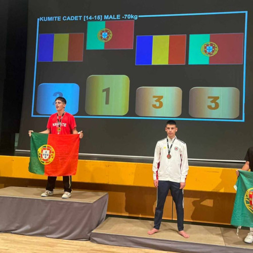 Fabian Constantin strălucește la Campionatul Mondial de Karate Goju Ryu din Austria