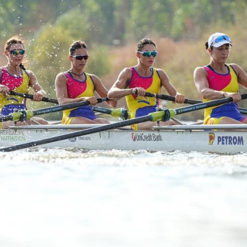 Romania, campioană europeană la canotaj U23 cu nouă medalii de aur