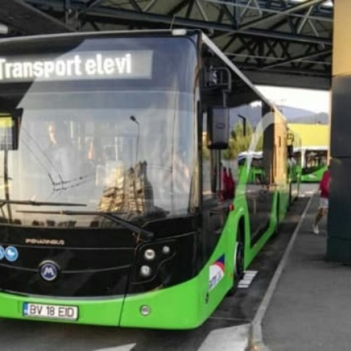 Elevii din Săcele vor avea o cursă suplimentară pentru anul şcolar 2024-2025