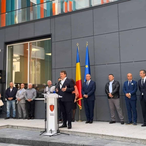 Festivitatea de deschidere a noului an școlar la Liceul Tehnologic din Sebeș