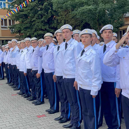 Ceremonialul de deschidere a anului școlar 2024 - 2025 la Colegiul Național Militar "Mihai Viteazul" din Alba Iulia