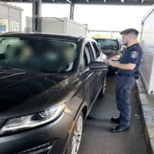 Cercetări la frontieră după descoperirea unui permis de conducere fals