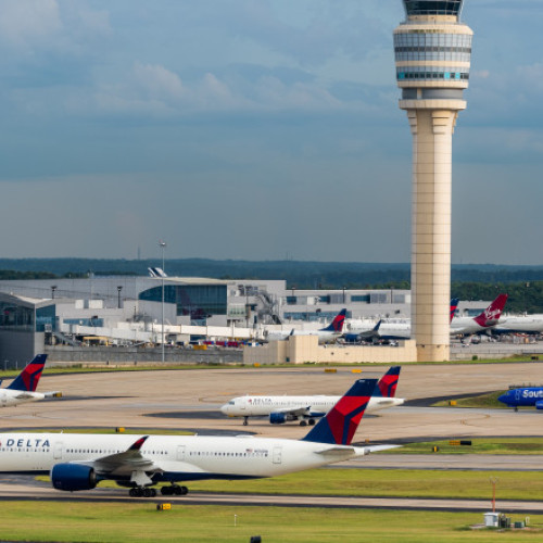Avioane ciocnite pe aeroportul din Atlanta, Georgia