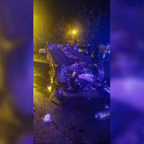 Accident grav în Capitală: șofer suspectat de alcool și droguri